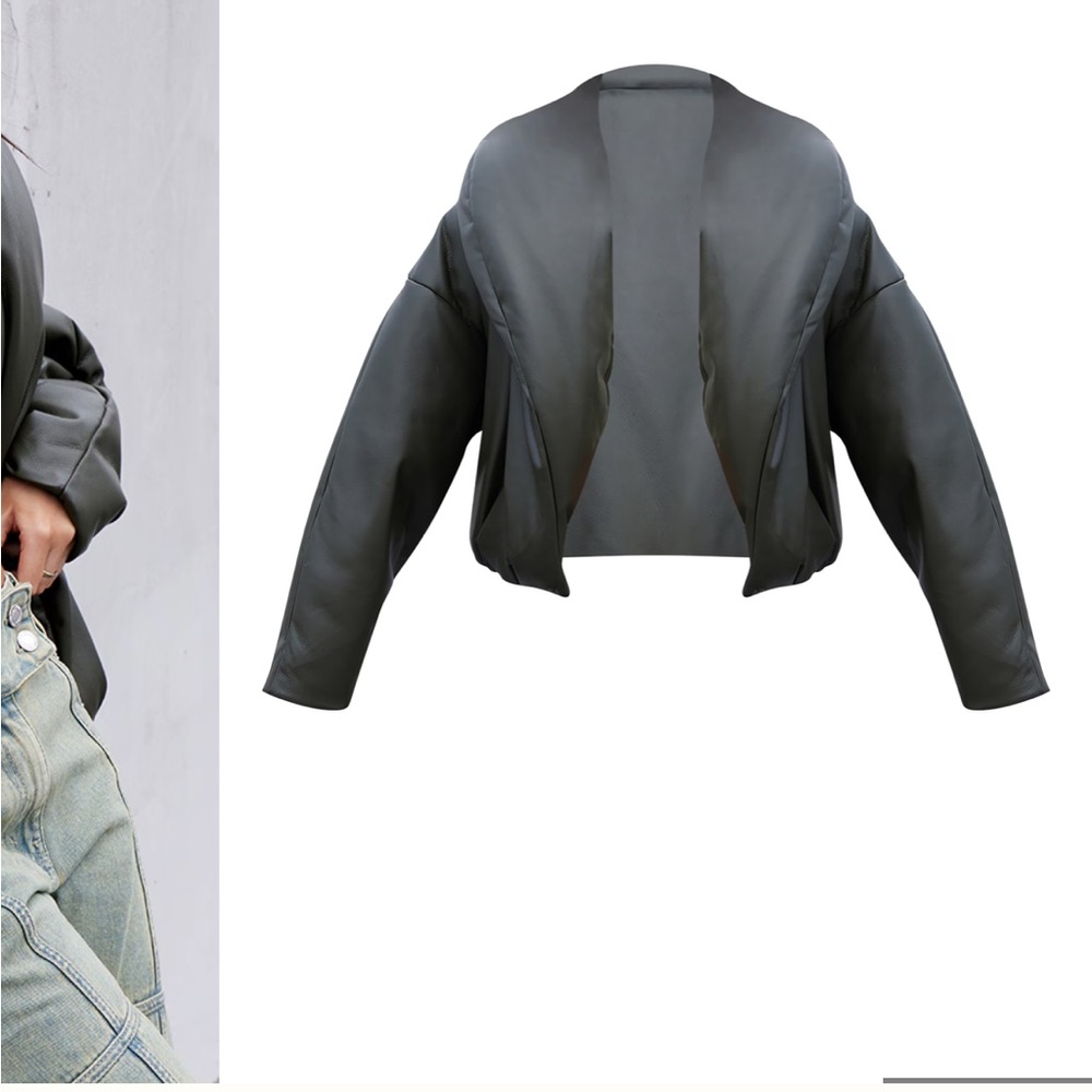 Cropped Puffer Coat